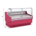 Vitrine de Boucherie Droite Ouverture Frontale