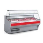 Vitrine Boucherie Rouge DOCRILUC