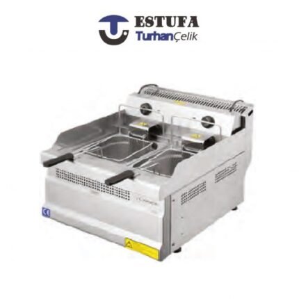 Friteuse Double Posable Électrique 5+5 L ESTUFA