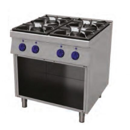 Cuisinière 4 Feux / Placard Ouvert à Gaz G700 - PRIMAX