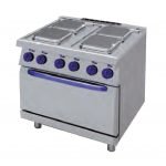 Cuisinière 4 Plaques/Four Electrique G700 - PRIMAX