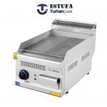 Plaque Grillade Simple Striée Posable à Gaz - ESTUFA