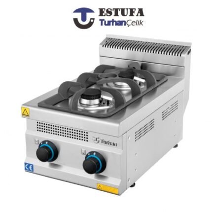 Rechaud 2 Feux Posable à Gaz