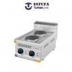 Rechaud 2 Plaques Posable Electrique - ESTUFA