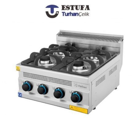 Rechaud 4 Feux Posable à Gaz - ESTUFA