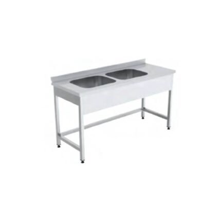 Plonge en Inox 2 Bac Plonge en Inox 1 Bac