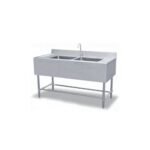 Plonge en Inox 2 Bacs 2.00 M BILGEINOX