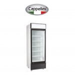 ARMOIRE 1 PORTE VITREE 350 L ORANGE