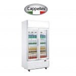 ARMOIRE 2 PORTES VITREES 1000 L COULISSE - Capellini