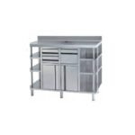 Meuble Machine à Café en Inox 1 M DOCRILUC