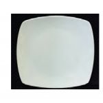 Assiette a pain porcelaine carre