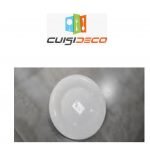 Assiette en porcelaine rond