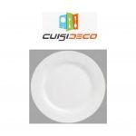 Assiette dessert rond standard