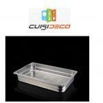 Bac en inox perfore 1/1