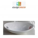Bol en porcelaine oval