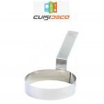 Cercle a oeufs inox 8 cm en inox