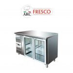 comptoir bar 2 portes vitrées