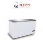 congelateur porte inox