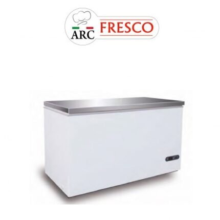 congelateur porte inox