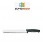 Couteau a pain manche noir gomme