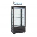 VITRINE 4 FACES VENTILEE