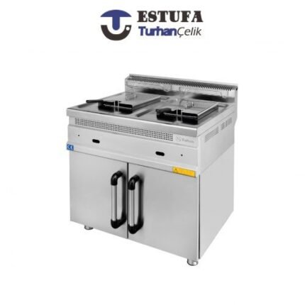 Friteuse Double à Gaz 15+15 L G700 - ESTUFA
