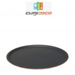 Plateau rond antiderapant