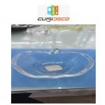 Coupe a glace en verre pomme chm