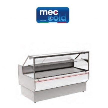 vitrine à pâtisserie droite wengue 1.5 m