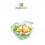 Bols salade en Plastique Rond avec Couvercle