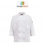 Veste cuisine croisée