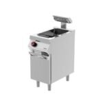 Silo à frites à infrarouges sur meuble avec porte battante