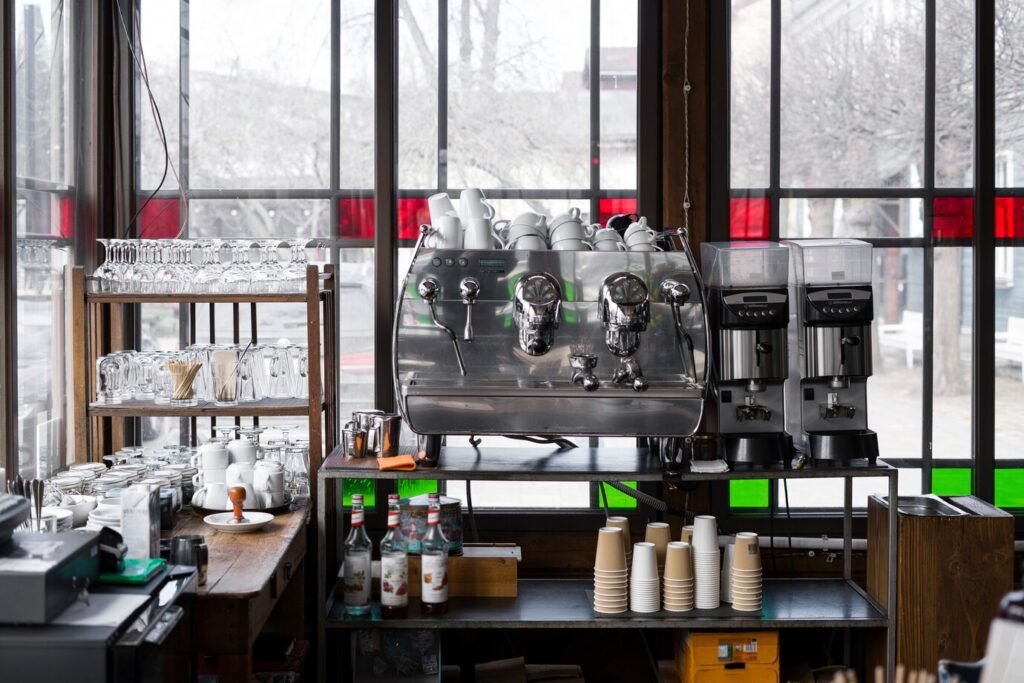 matériel pour cafétéria