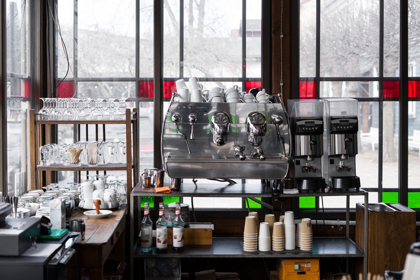 matériel pour cafétéria